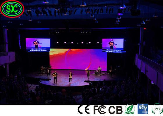 Buen precio P3.91 pared video interior de la etapa LED de pantalla del fondo de la pantalla LED de alquiler de Pantalla para el concierto en línea