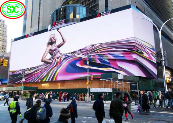 Buen precio Display LED de alta luminosidad en forma de L P8 exterior de color completo para publicidad comercial 1/4 Scan en forma de L P8 exterior en línea