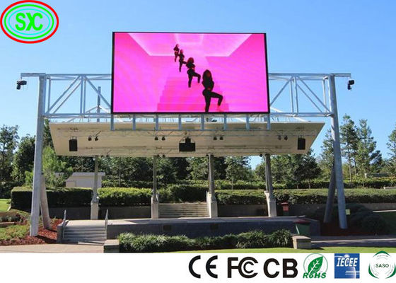 Buen precio Carteleras llevadas ahorros de energía llevadas 320*160m m a todo color al aire libre de los módulos de la pantalla LED P8 en línea