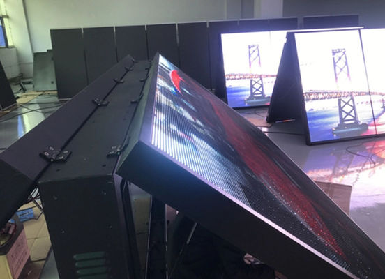 La cara doble 10000dots/Sqm grande llevó al tablero de publicidad al aire libre