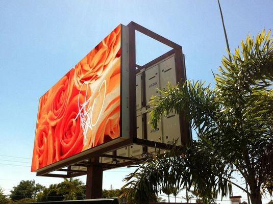 Buen precio Publicidad P10 de exterior a todo color 6000 cd / m2 Brillo cartel LED de alta calidad en línea
