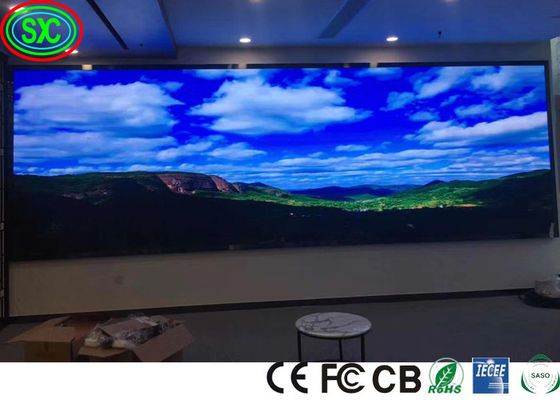 Pantalla LED fija para interiores FCC 400W/m² con paso de píxeles de 2,5 mm, pantalla LED a color para interiores, pantalla LED a color para interiores