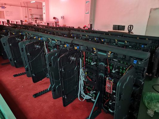 Pantalla LED del perímetro del estadio del fútbol 5500cd/sqm P10 960*960m m