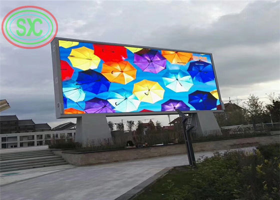 Buen precio Cartelera al aire libre de la cuenta de la pantalla LED P10 del alto brillo para el campo del estadio en línea