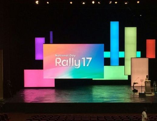 Buen precio P3 escaneo HD escenario pantalla LED 64x64 Matriz de puntos para alquiler y colgar en línea