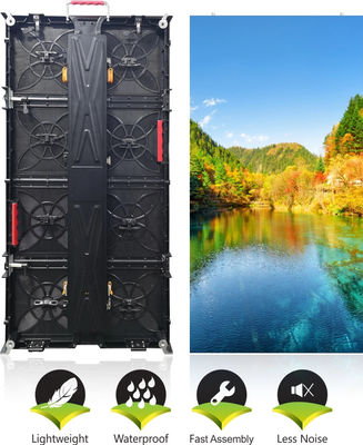 El panel llevado de alquiler P4.81 de la etapa de P3.91 Rgb Smd1921 5000nits