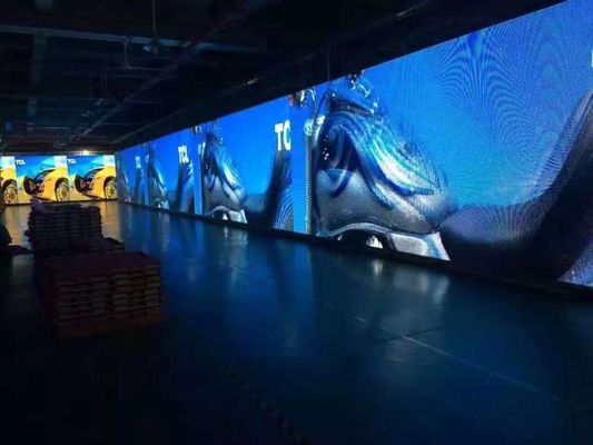 Buen precio La etapa LED defiende el fondo video Nova System de la pared P4 512x512 milímetro del gabinete interior de HD en línea