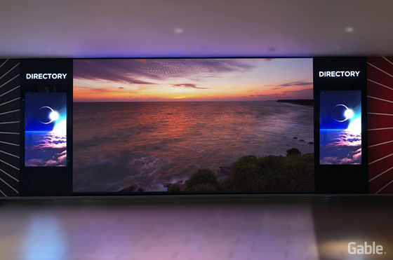 Buen precio Pantalla magnética de pantalla de pantalla de pared de video P3 LED de color completo para interiores 1R1G1B para instalación fija en línea