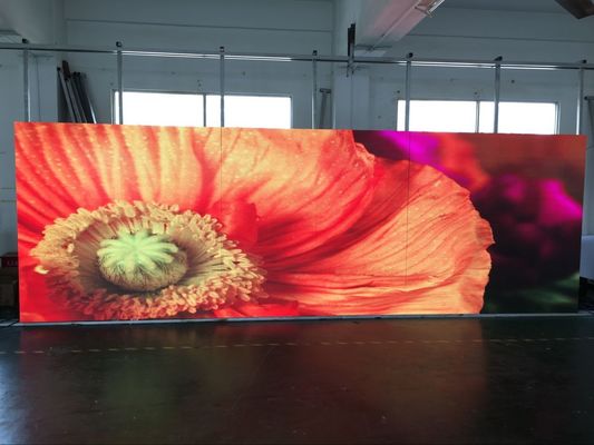 Buen precio La etapa LED defiende el gabinete publicitario interior RGB 3 de la exhibición HD P4 1920hz en 1 512x512m m gabinete, brillo 1500cd en línea