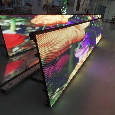 Anti-colisión Deportes Fútbol P10 IP65 320x160 LED Tableros publicitarios