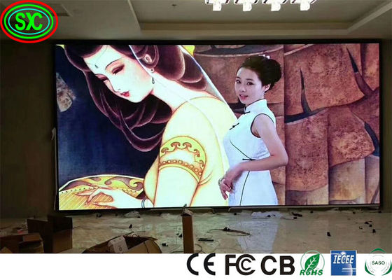 Buen precio P3.91 Escenario interior de alquiler a todo color con pantalla LED de gama alta de fundición a presión de gabinete de aluminio de fondo pantalla de escenario con pantalla LED en línea
