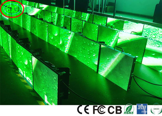 P3.91 1R1G1B SMD2121 Pantalla LED para escenarios interiores 65410 puntos /m2 pantalla LED a todo color