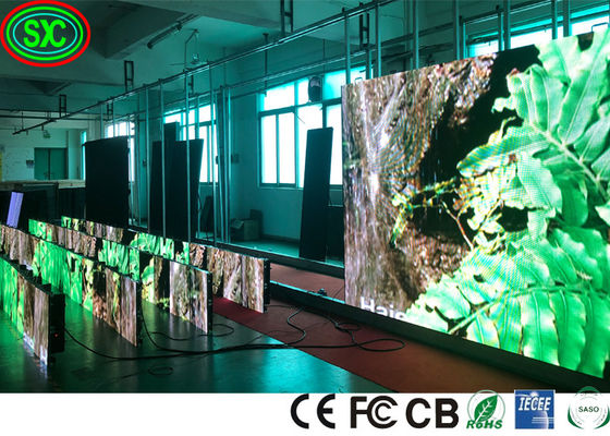 Buen precio 900cd/m2 SASO IECEE Pantallas de escenario LED P3.91 7056 Puntos de escenario LED pantalla de fondo de pantalla de vídeo LED en línea