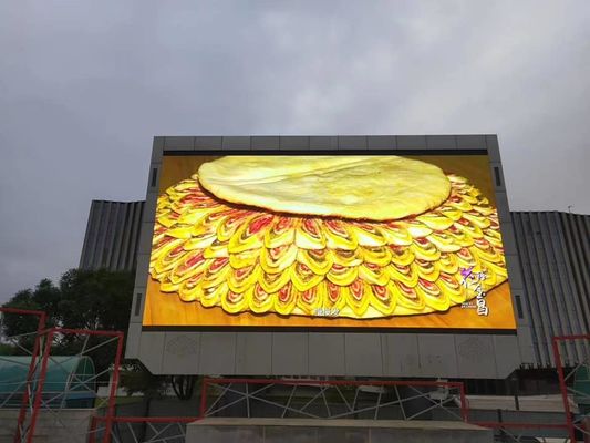 Buen precio P10 960x960 mm pantalla LED exterior para publicidad comercial en línea