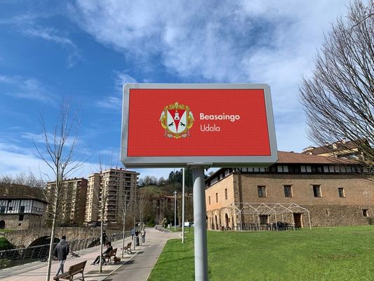 P8 de exterior Full Color Hd Led de fundición a presión pantalla de aluminio 3 años de garantía