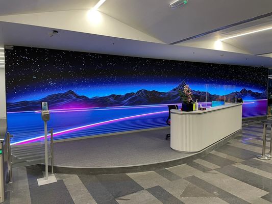 Buen precio Alta luminosidad interior de color completo P3 LED de aluminio fundido, 64 puntos x 64 puntos en línea