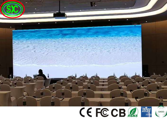 IP43 SMD2121 65410 Dots /Sqm Rental Led Display P3.91 1R1G1B Para conciertos con pantalla LED