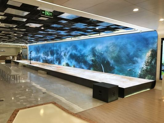 Buen precio P4 SMD LED pantalla de aluminio fundido / pantalla LED de pared de video multicolor para interiores, 3 años de garantía en línea