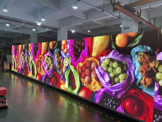 Buen precio Display LED a todo color en interiores y exteriores de supermercados fijos en línea