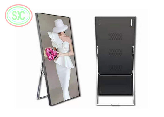 Buen precio Pantalla LED interior del cartel del nuevo diseño P 3 con la base del soporte y poleas para hacer publicidad en línea