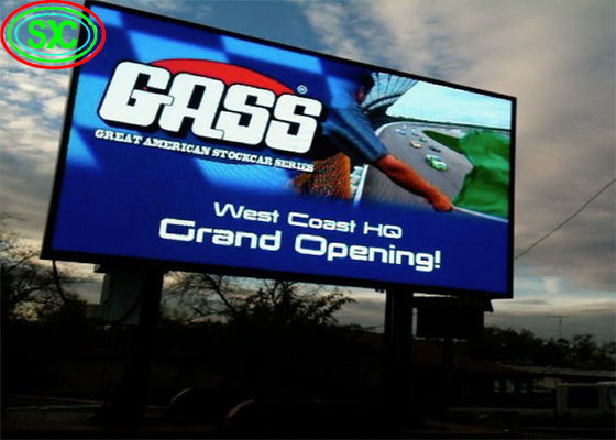 La alta definición de SMD2727 P5 llevó la pantalla fija impermeable 1/8s de la instalación de la cartelera de publicidad de la exhibición