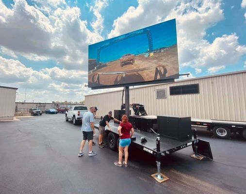 P6 Panel de pantalla LED exterior de 576x576 mm IP65 a prueba de agua 5000 cd/m2