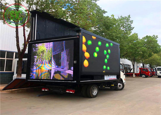 Buen precio Alta pantalla del remolque P 8 LED del color de Fulll del defination con la capacidad impermeable para la publicidad al aire libre en línea