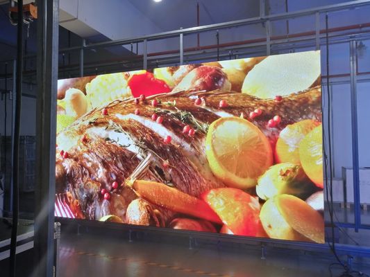 Buen precio el alto del gabinete 3840Hz de 512x512m m restaura mantenimiento del frente de Kinglight SMD1515 que la alta definición llevó la pantalla p2 interior en línea