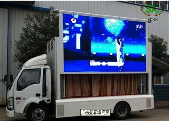 Buen precio Pantalla llevada más brillante móvil de la pantalla LED P10 smd3535 1R1G1B del camión de la publicidad electrónica en línea