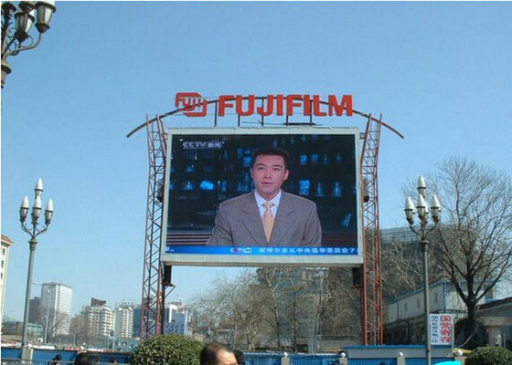 Buen precio La pantalla colgante de la pantalla LED de P 8m m, publicidad al aire libre llevó la pantalla de visualización en línea