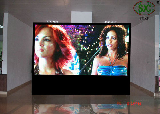 Buen precio ESCUPA las carteleras digitales de alquiler de la pantalla LED a todo color interior grande P10 para el fondo de etapa en línea