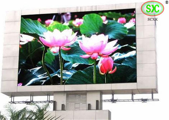 Buen precio Pantallas al aire libre grandes publicitarias de la pantalla LED de la echada 6m m del pixel para la plaza/la mansión en línea