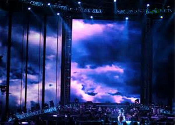 Buen precio Pantalla LED de la cortina de la prenda impermeable P37.5mm de SMD5050 IP68 para el concierto de la música en línea
