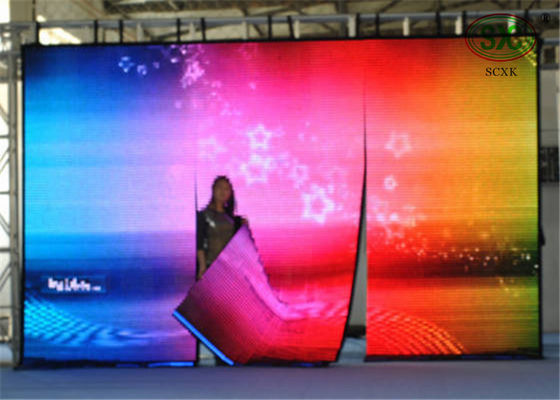 Buen precio Pantalla LED pública de la cortina de la demostración IP68 P25 de la etapa del área con el brillo 6500cd/m2 en línea