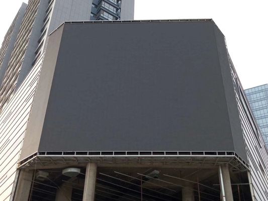 Buen precio Pantalla LED a todo color para exteriores con gabinete delgado y duradero de aluminio fundido a presión para mayor resistencia y precisión en línea