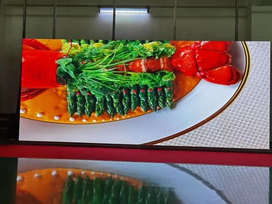 Pantalla LED de alta resolución de color completo en interiores con modo de escaneo 1/16 1200Hz Frecuencia de actualización para una reproducción de video suave