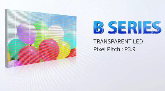 La pantalla transparente interior de P3.91-7.82 LED, 1000*500 gabinete 3840Hz restaura control del WI-FI