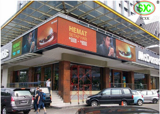 Peso ligero a todo color al aire libre para los patios, de la pantalla LED P25 garantía 3years