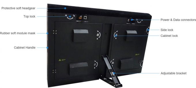 pantallas LED SMD3535 del per&iacute;metro de 6000nit P10 para el f&uacute;tbol 1