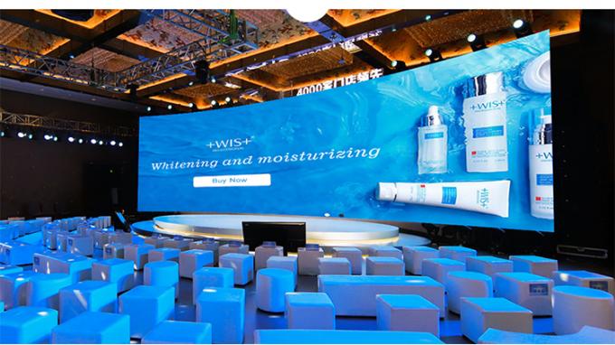 Logotipo personalizable pantalla LED de color completo en interiores con entrega rápida y rendimiento 5