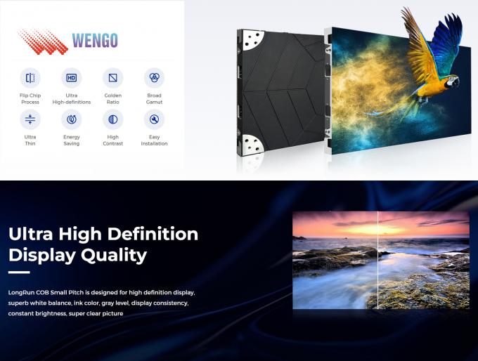 Sistema de control Nova Star 600*337.5mm Pantalla LED de aluminio fundido a presi&oacute;n para publicidad P0.9 P1.25 P1.56 16 9 2